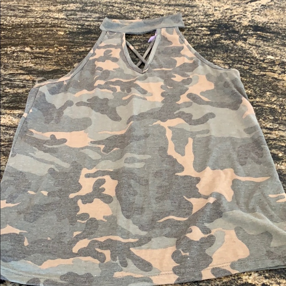 Loose fitting tank top